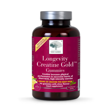 New Nordic Longevity Creatine Gold Gummies