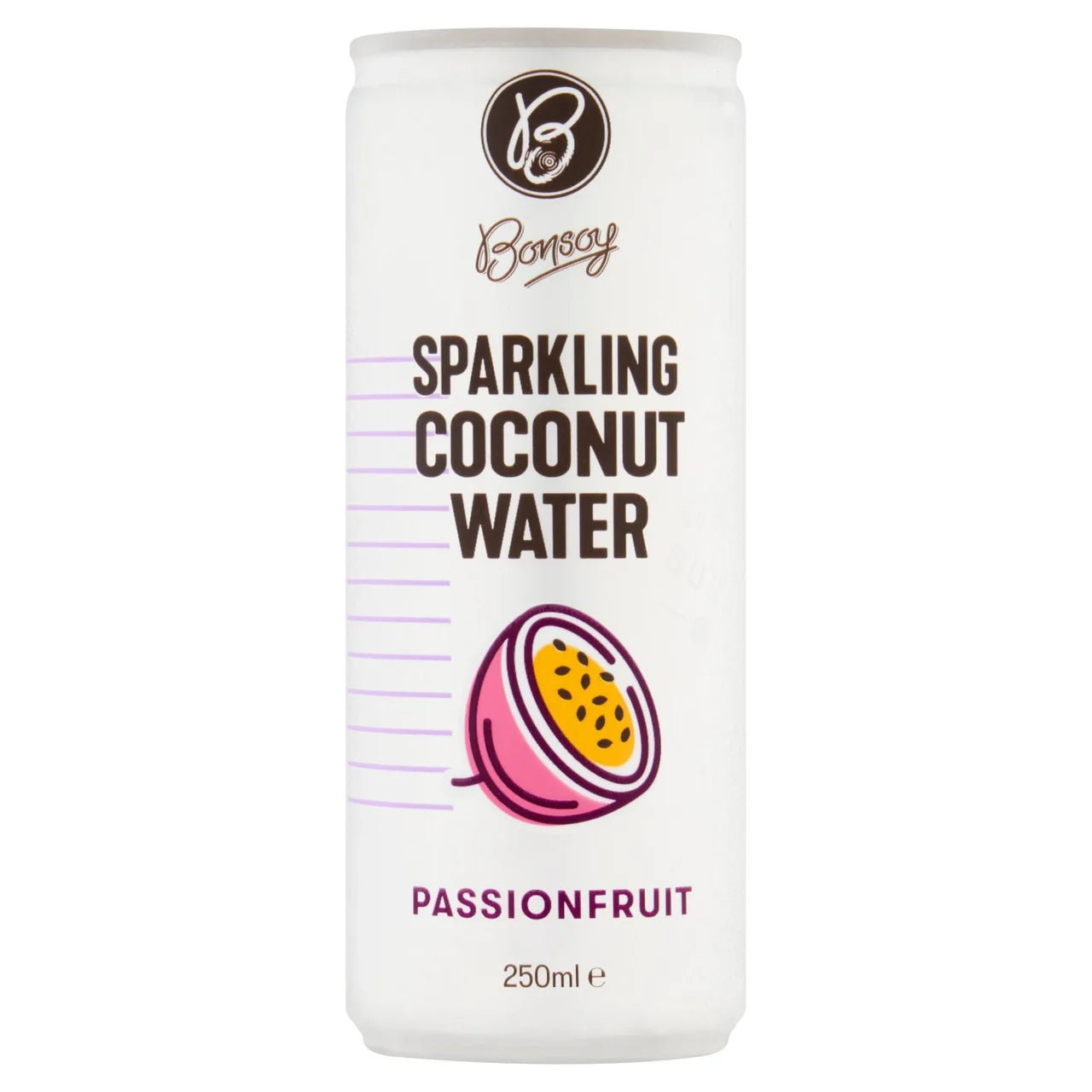 Bonsoy Sparkling Coconut Water Passionfruit 250ml