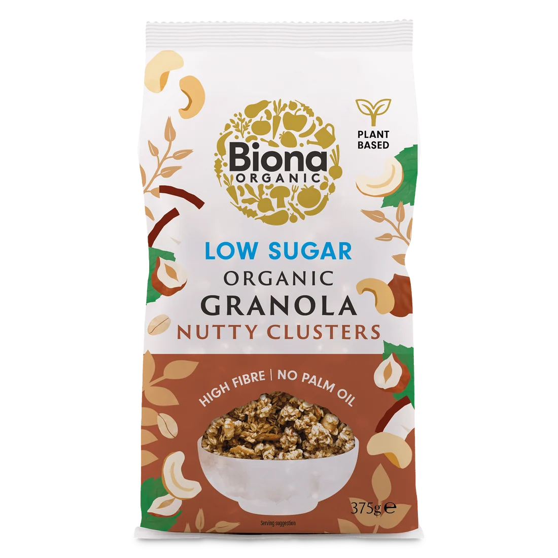 Biona Organic Nutty Clusters- Low Sugar 375g | 40% Off