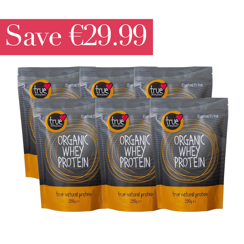 True Natural Goodness Whey Protein 250g x6 Bags - Save €29.99