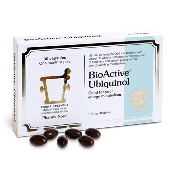 Pharma Nord Bio Active Ubiquinol 100mg 30 Capsules