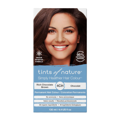 Tints of Nature 4CH Rich Chocolate Brown Permanent Hair Colour