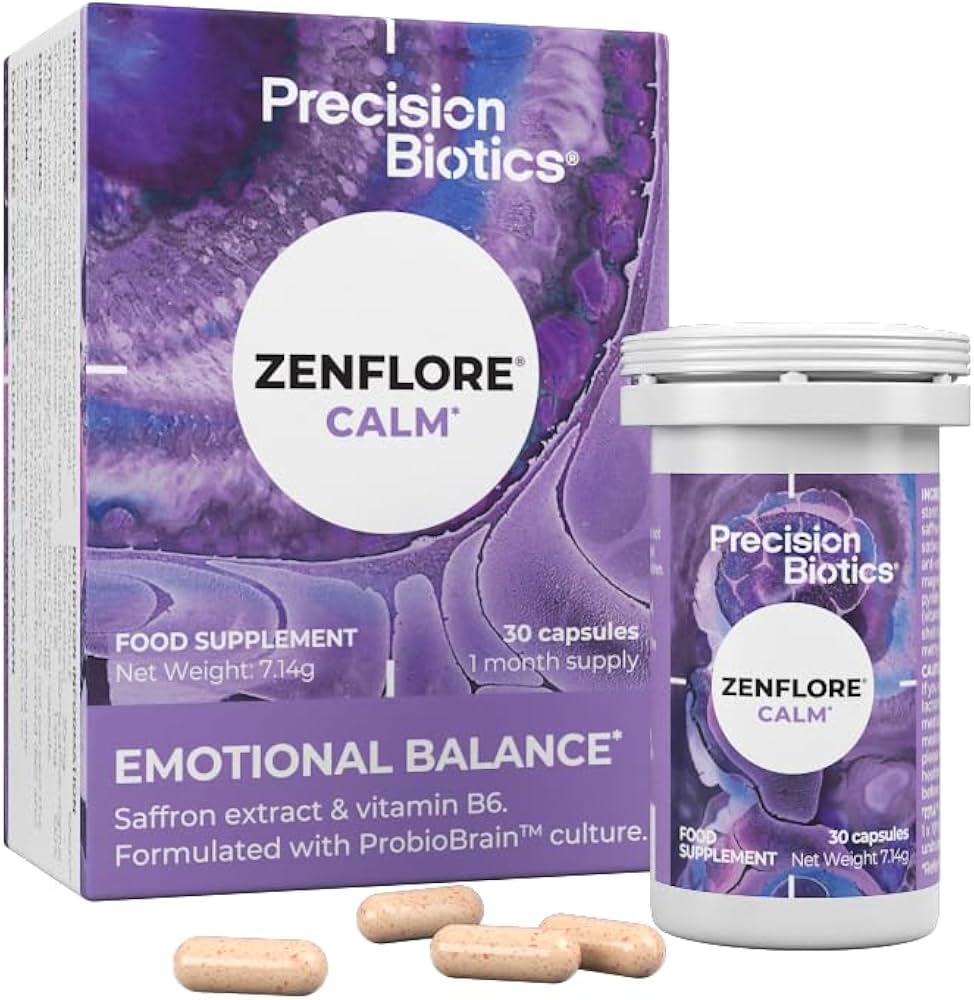 Precision Biotics Zenflore® Calm 30 Capsules