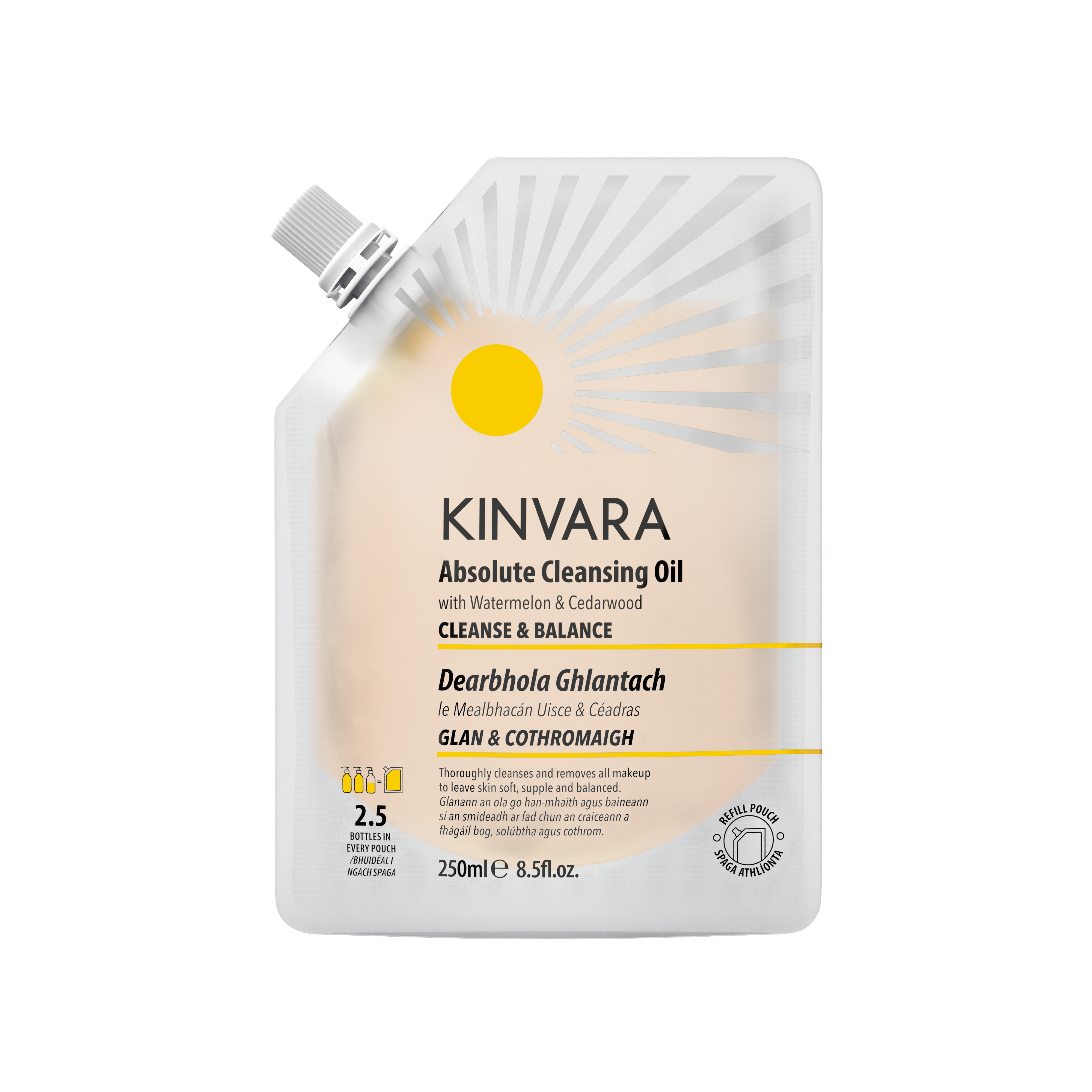 Kinvara Absolute Cleansing Oil Refill 250ml