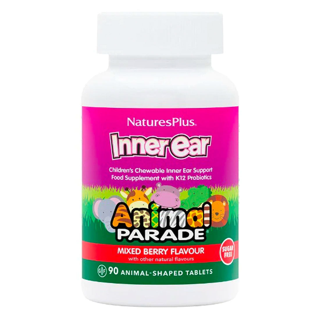 Animal Parade Inner Ear Support 90 Chewable Tablets 