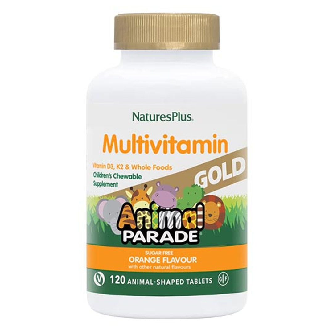 Natures Plus Animal Parade Gold Orange 120 Tablets