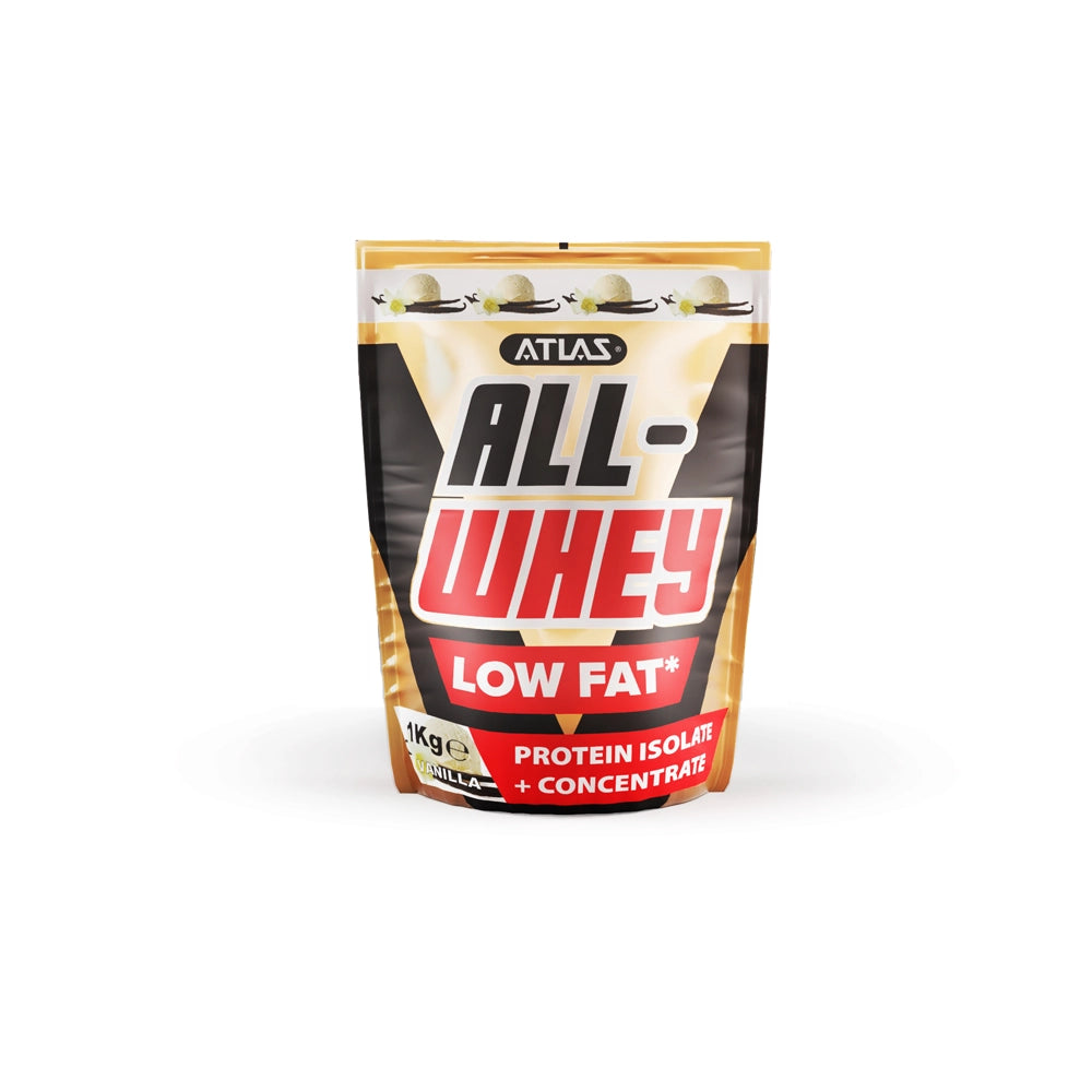 Atlas All Whey Vanilla Protein Powder 1KG