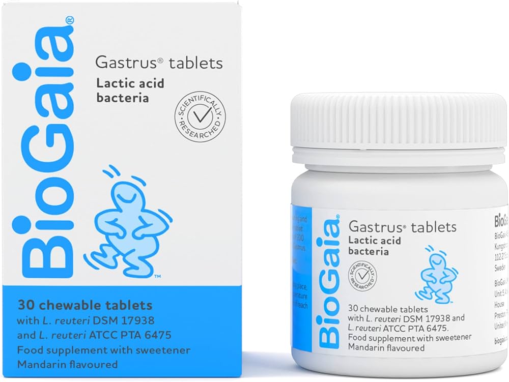 Biogaia Gastrus 30 Chewable Tablets