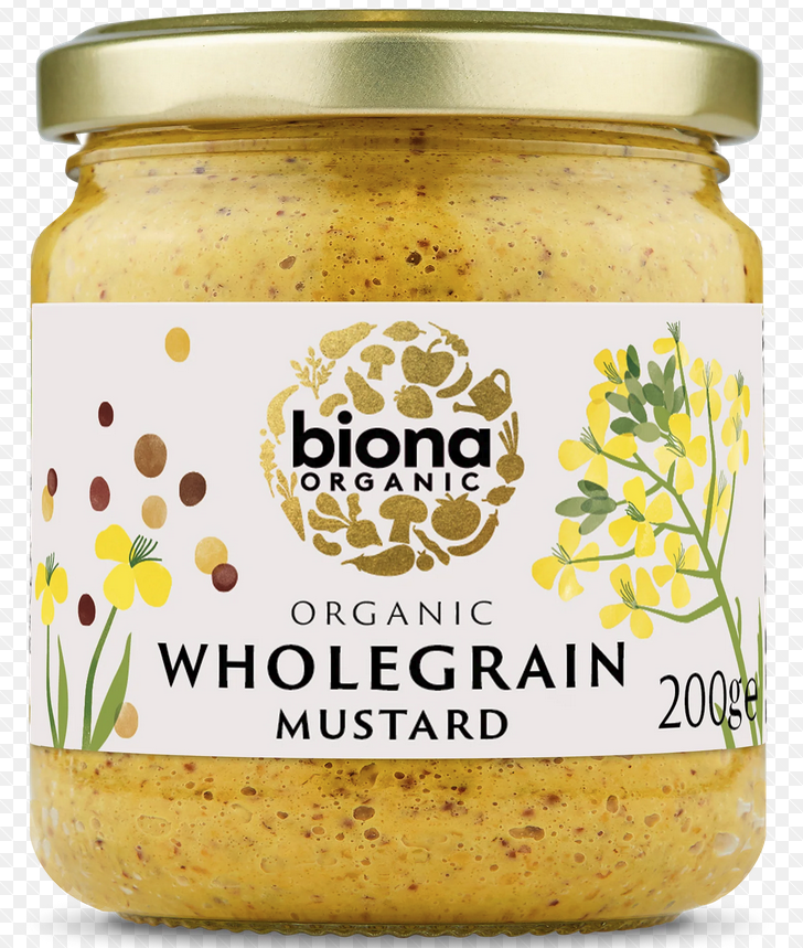 Biona Organic Wholegrain Mustard