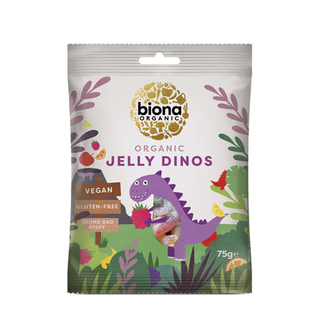 Biona Organic Jelly Dinos 75g