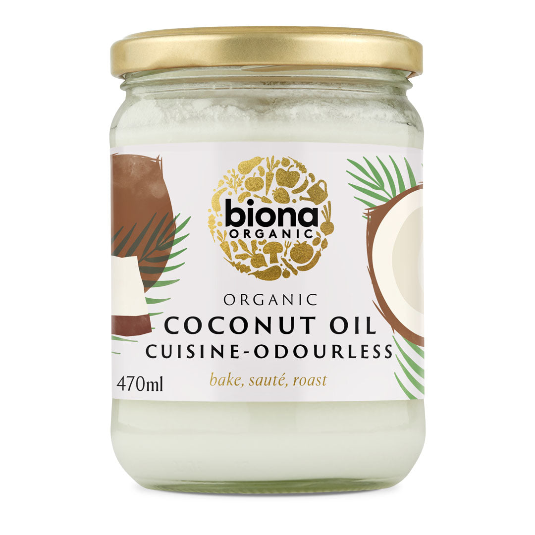 Biona Odourless Coconut Oil 470ml