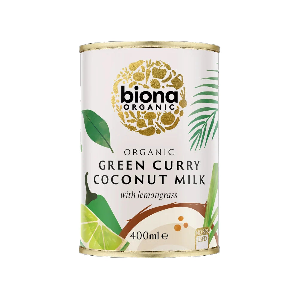 Biona Organic Coconut Milk Green Curry 400ml