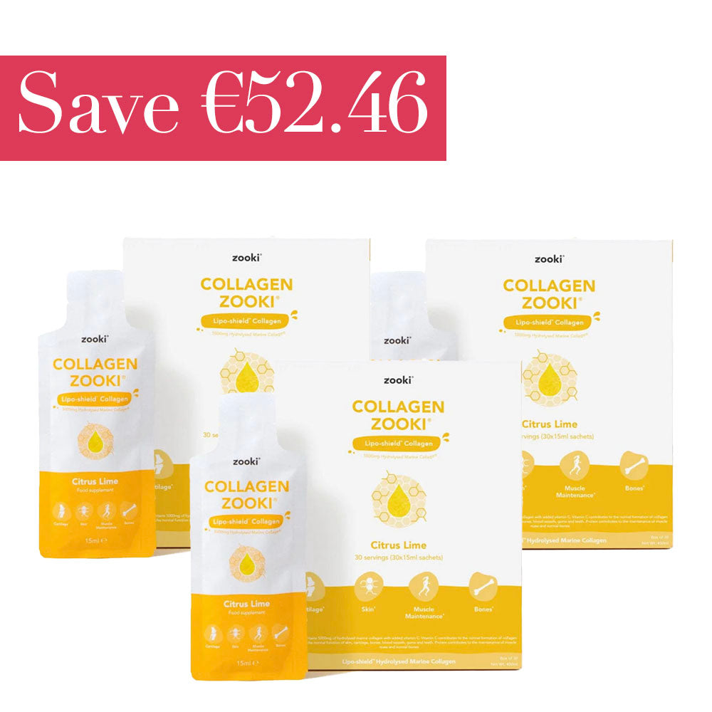 Zooki Liposomal Collagen Citrus x 3 Month Bundle - Save €52.46!