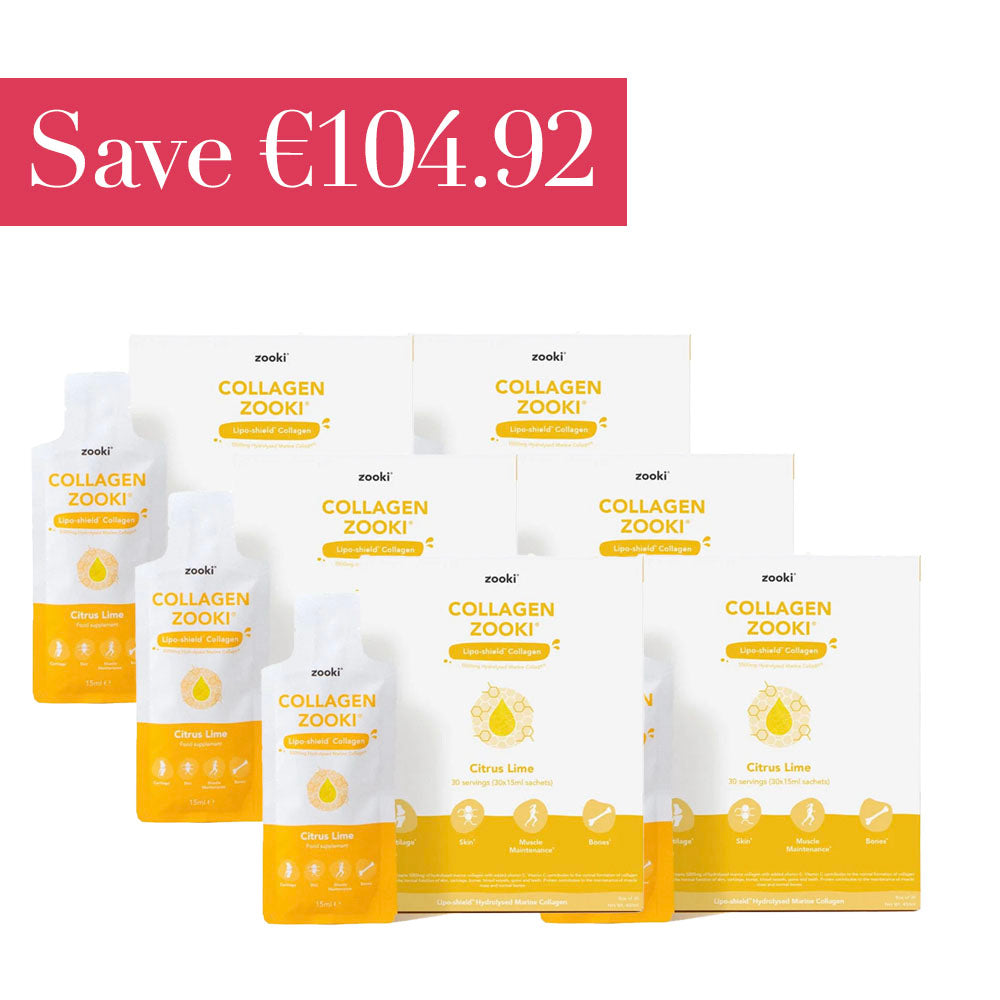 Zooki Liposomal Collagen 6 Month Bundle - Save €104.92