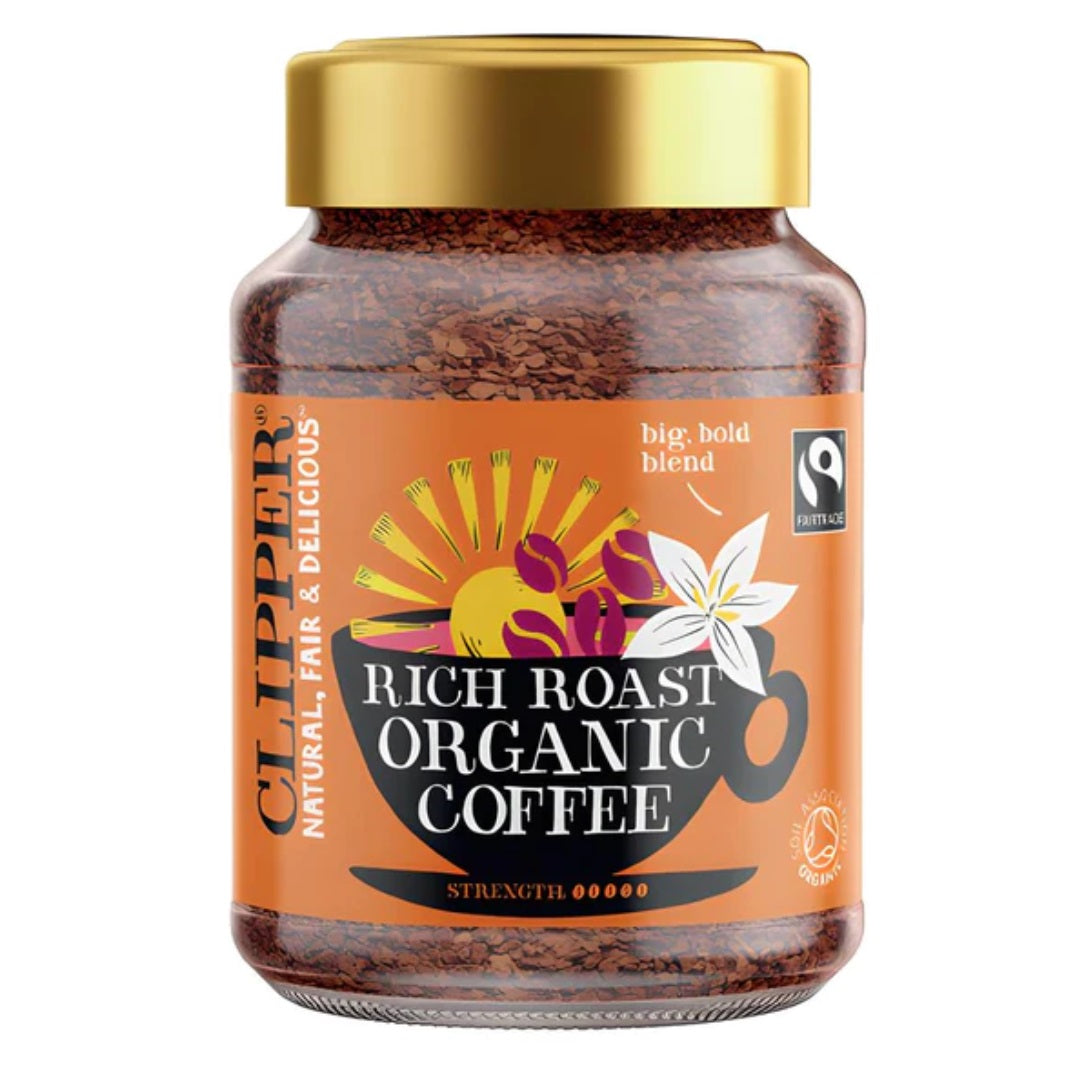 Clipper Organic Rich Roast Instant Coffee 100g