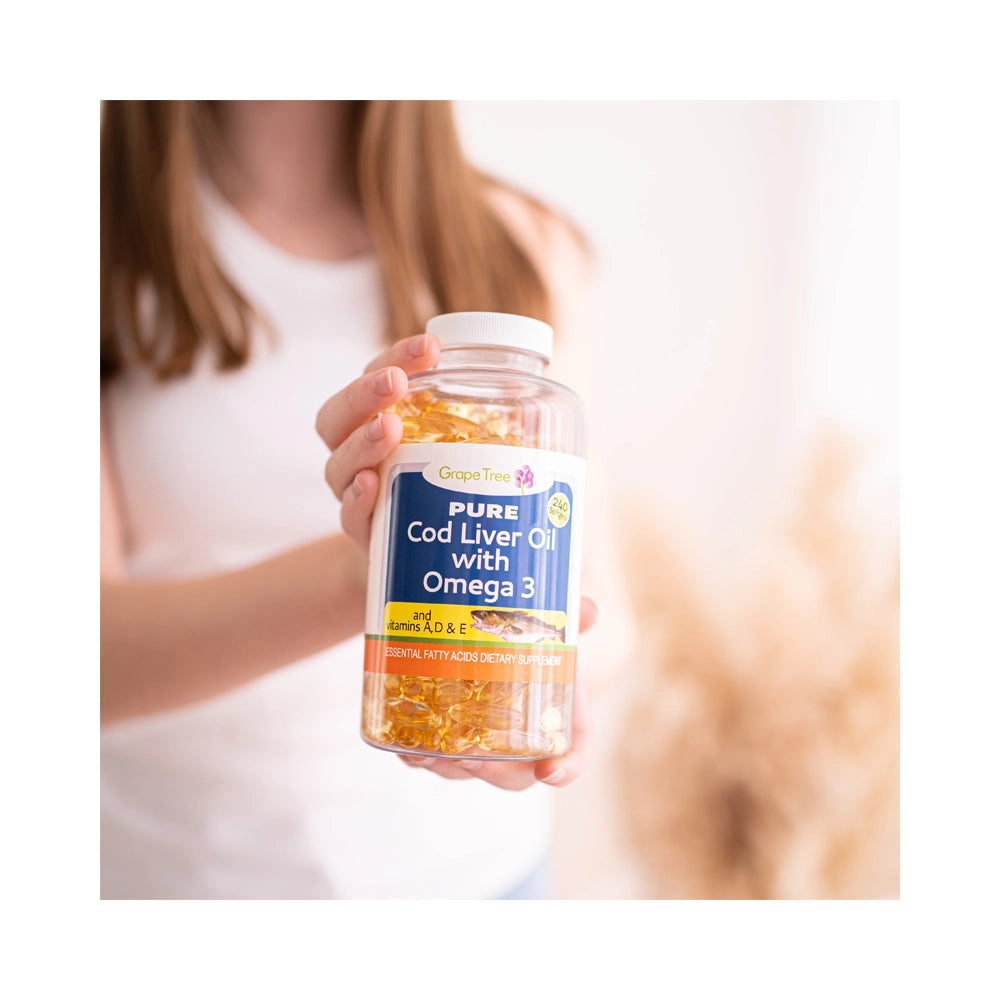 Grape Tree Cod Liver Oil 1000mg 240 Softgels