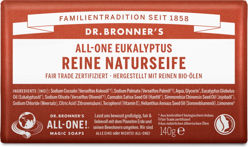 Dr Bronner Eucalyptus Soap Bar