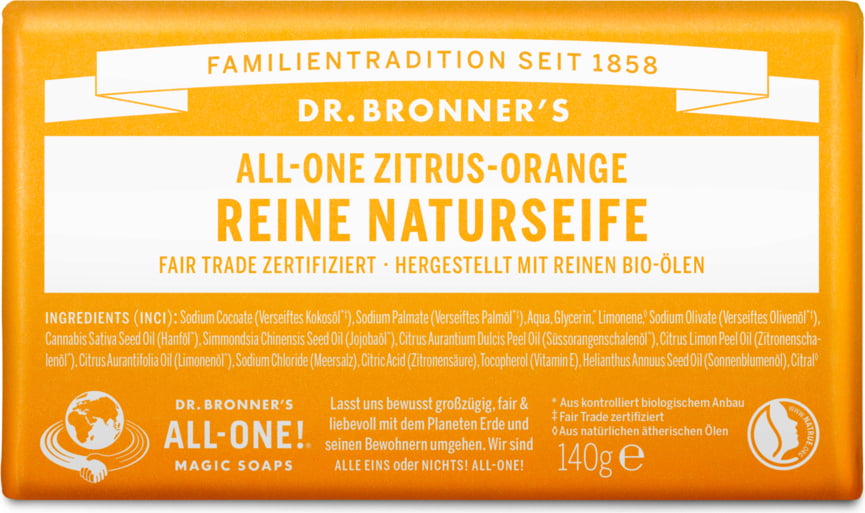 Dr Bronners Citrus Soap Bar