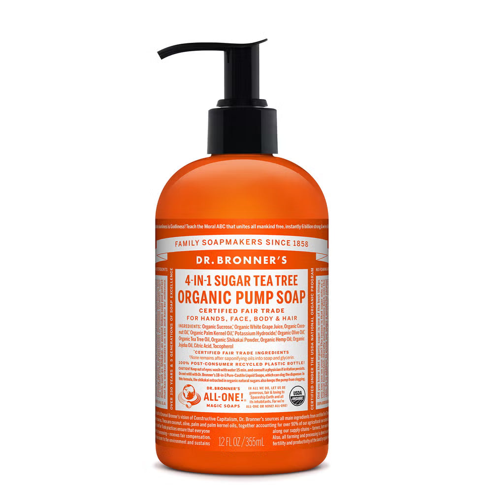 Dr. Bronner's Sugar Tea Tree Soap 355ml