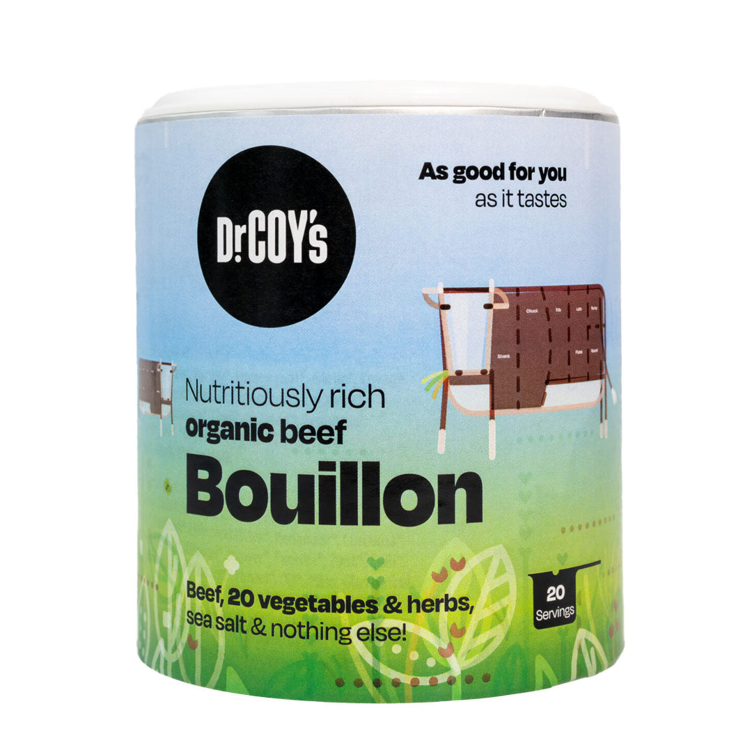 Dr. Coy's Organic Beef Bouillon 150g