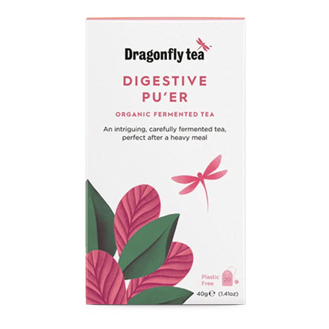 Dragonfly Organic Digestive Pu'er Tea 20 Bags