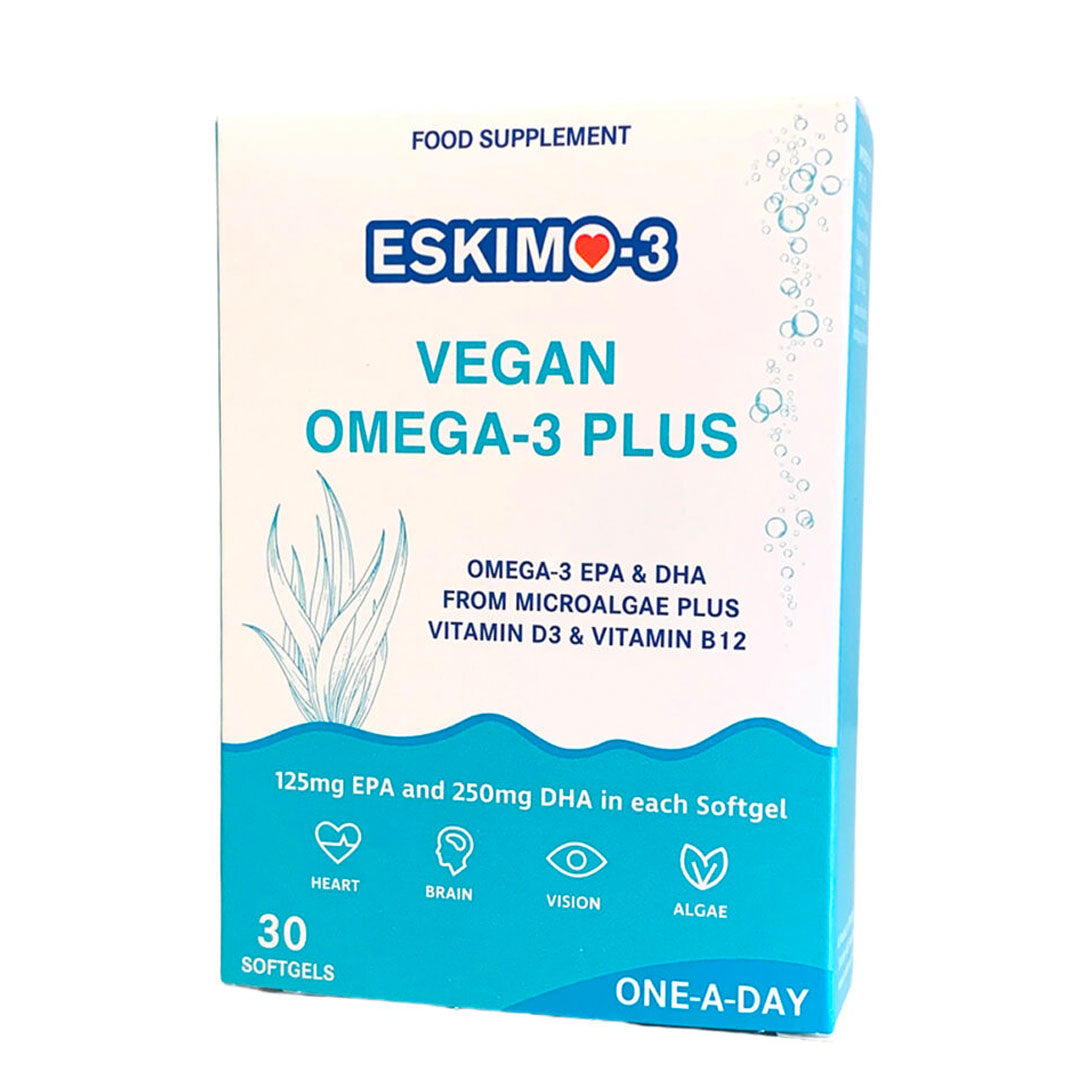 Eskimo Vegan Omega-3 30 Softgels