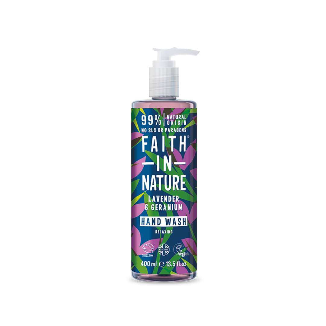 Faith in Nature Lavender & Geranium Hand Soap 400ml