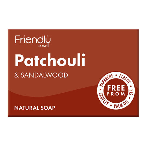 Friendly Sandalwood & Patchouli Natural Soap Bar 95g