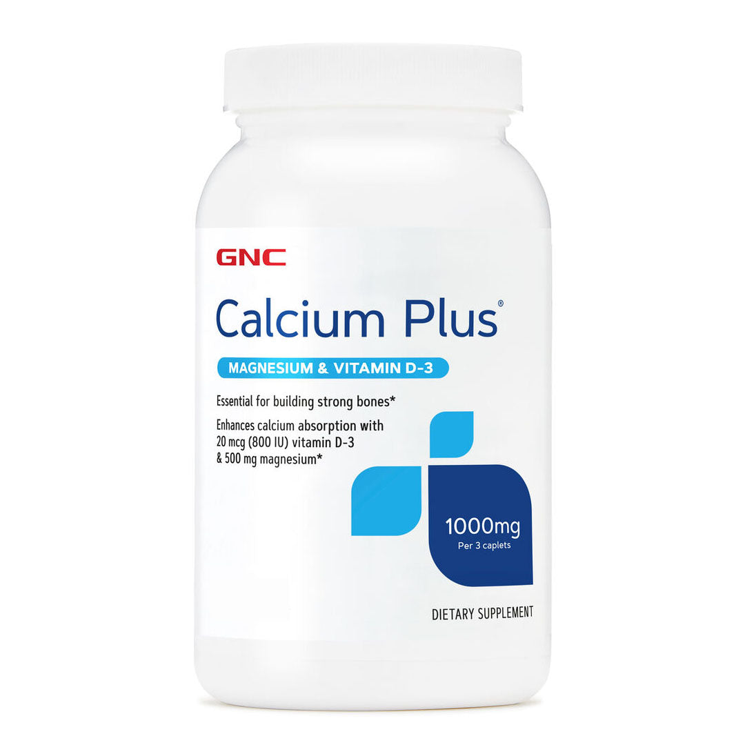 GNC Calcium Plus 1000 90 Tablets