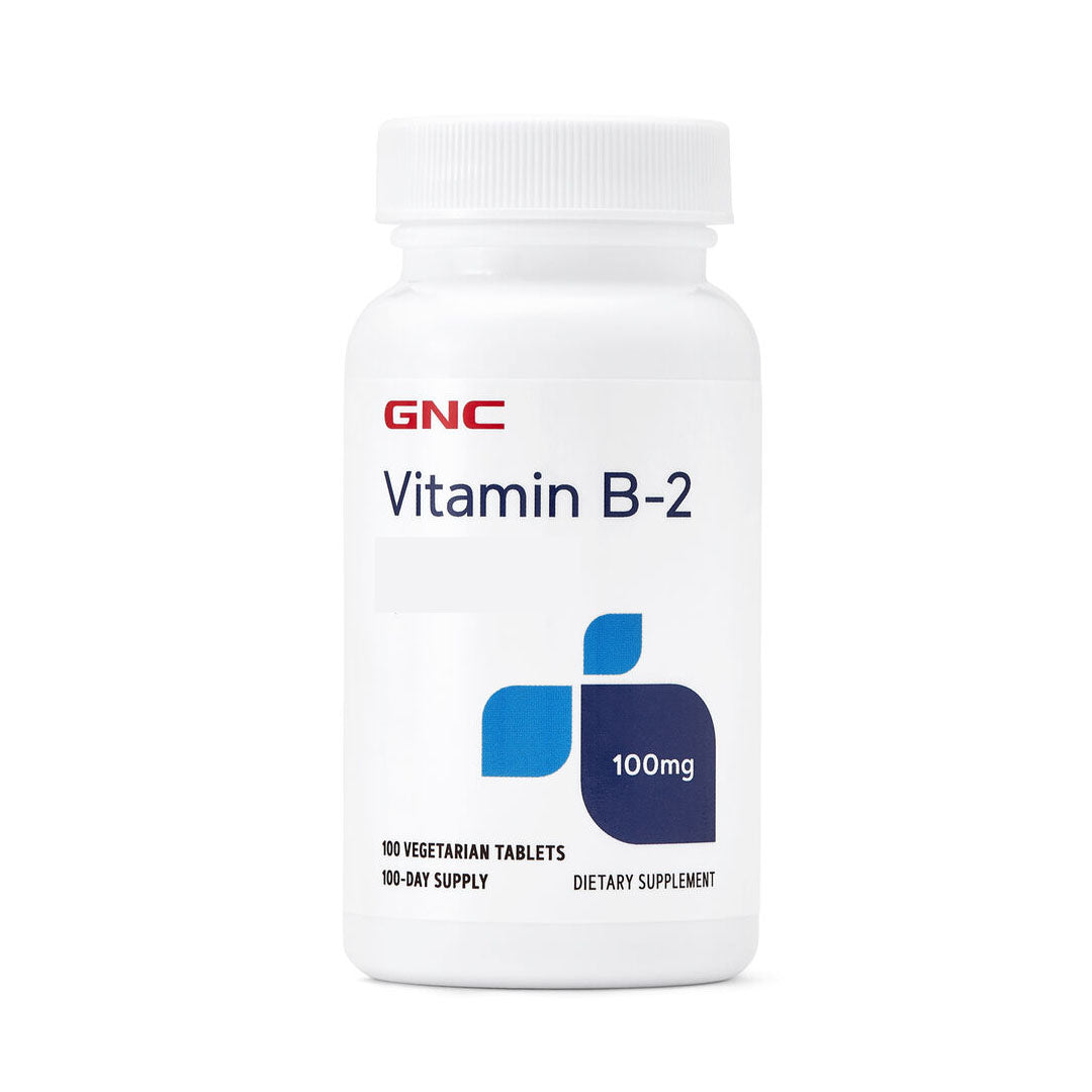 GNC Vitamin B2 100mg 100 Tablets