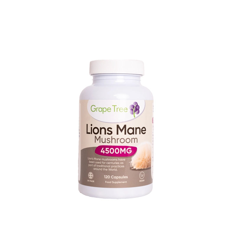 Grape Tree Lion's Mane Mushroom 240 Capsules