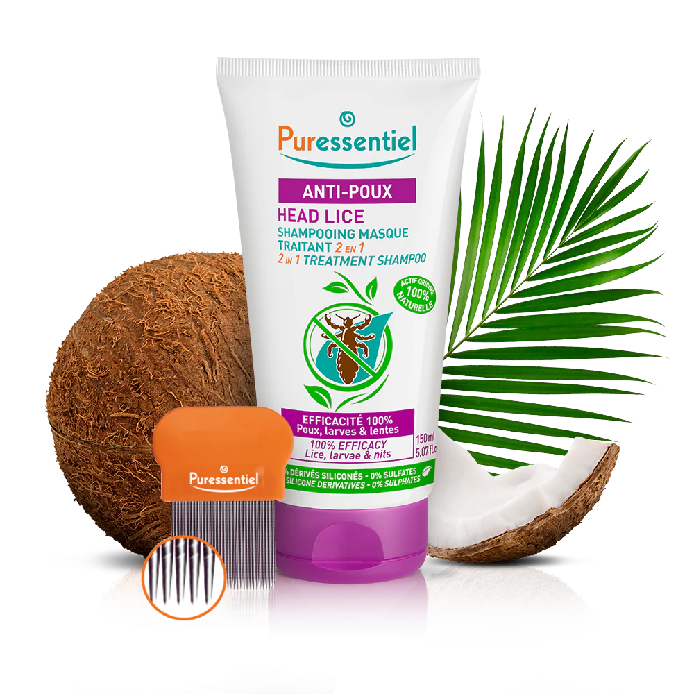 Puressentiel Head Lice 2-in-1 Treatment Shampoo 150ML