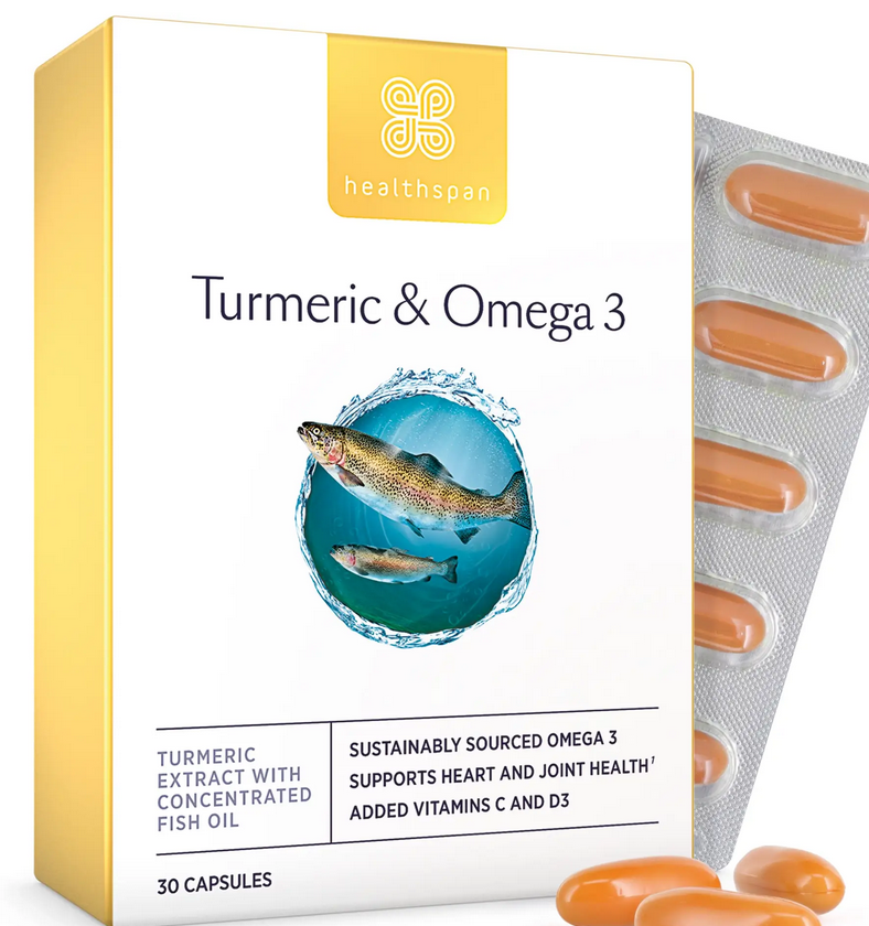 Healthspan Turmeric & Omega 3
