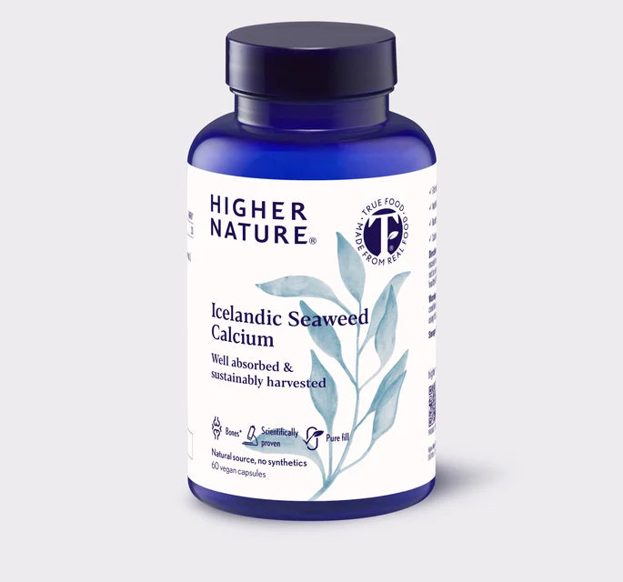 Higher Nature Icelandic Seaweed Calcium 60 Caps