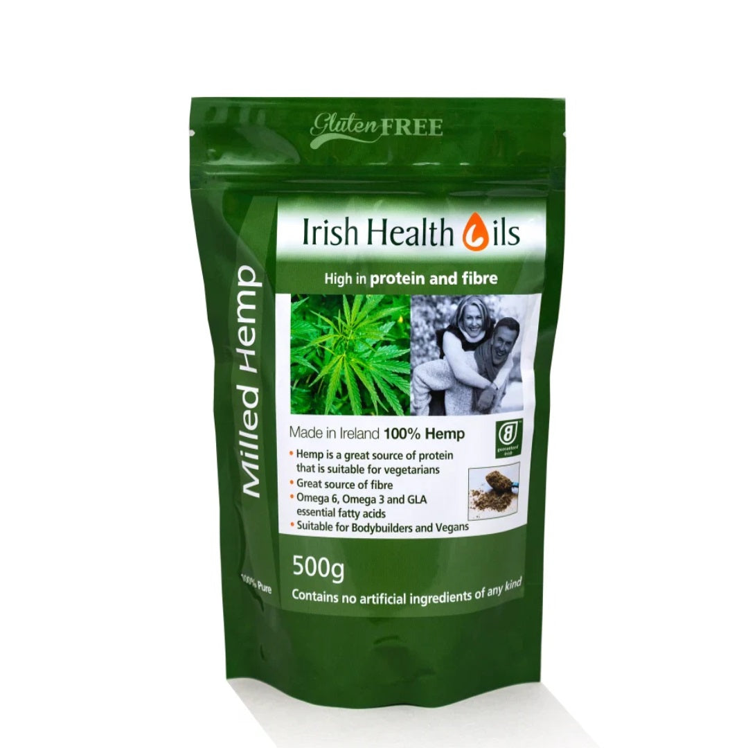 Irish Health Oils Milled Hemp 500g