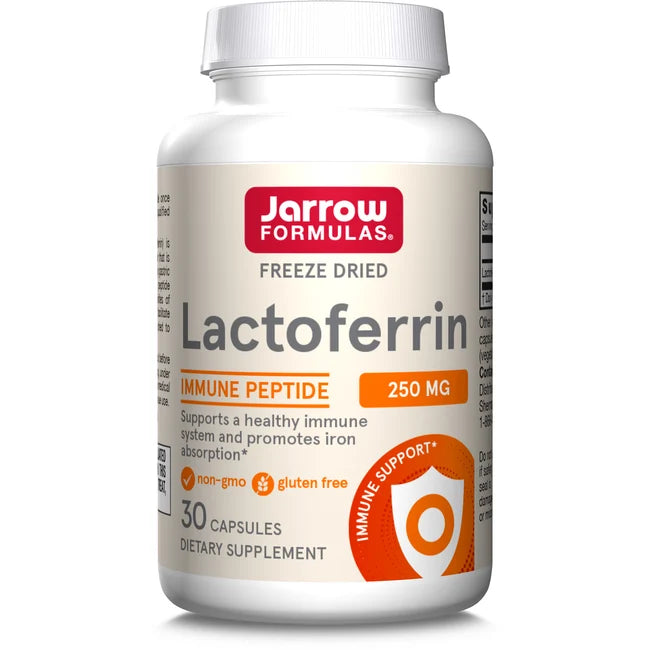 Jarrow Formulas Lactoferrin Freeze Dried 250mg 60 Capsules