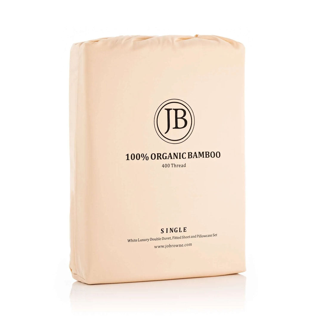 Jo Browne Luxury Bamboo Bedding Bundle – Single Size