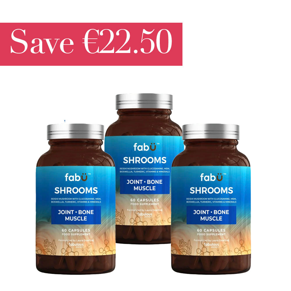 fabÜ Joint Bone Muscle 60 Capsules x 3 Month Bundle - Save €22.50