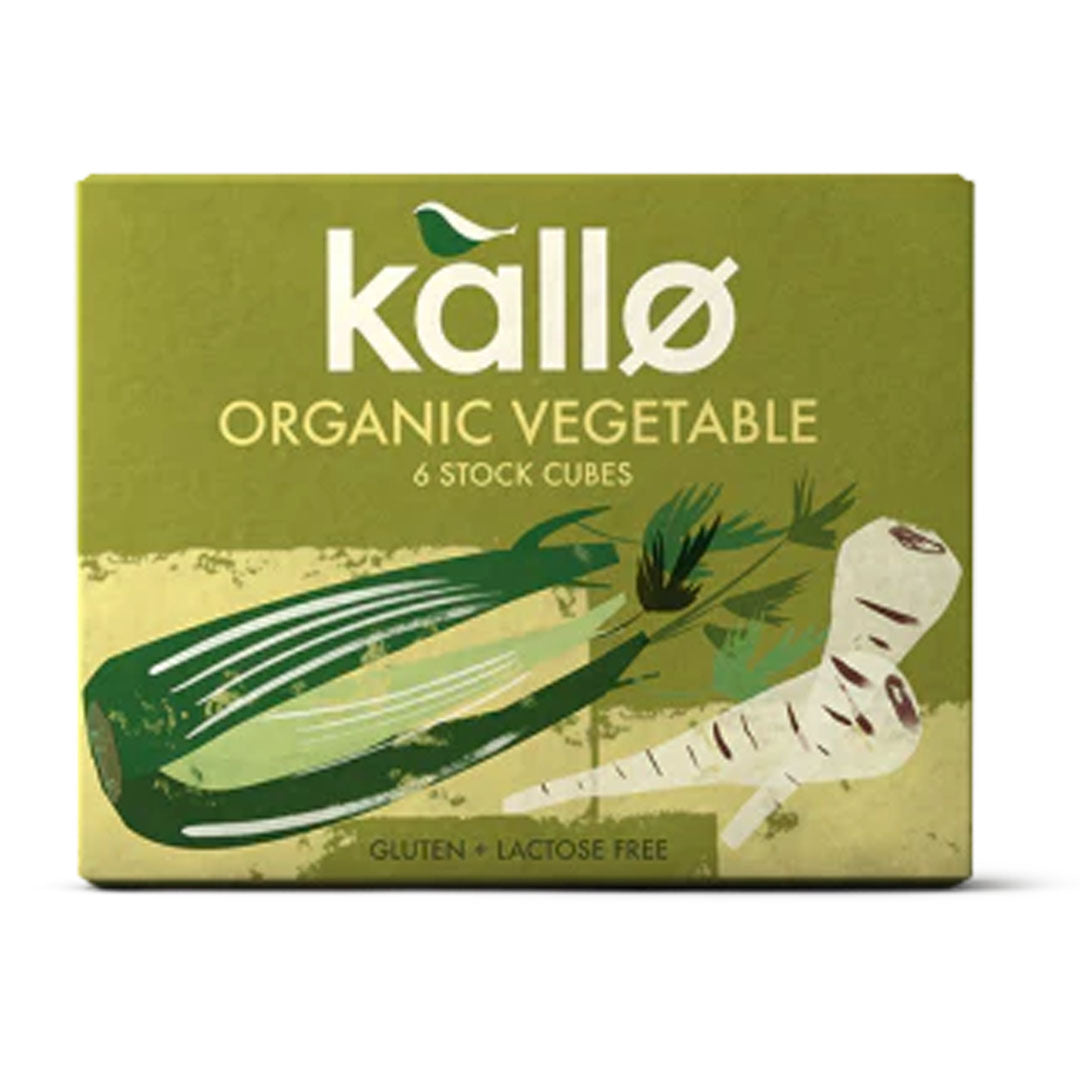 Kallo Organic Vegetable Stock 6 Cubes