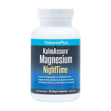 Nature's Plus KalmAssure Magnesium Night Time 60 Capsules