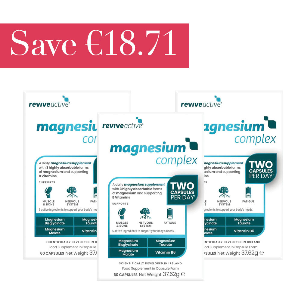 Revive Active Magnesium Complex 60 Capsules x3 Month Supply - Save €18.71