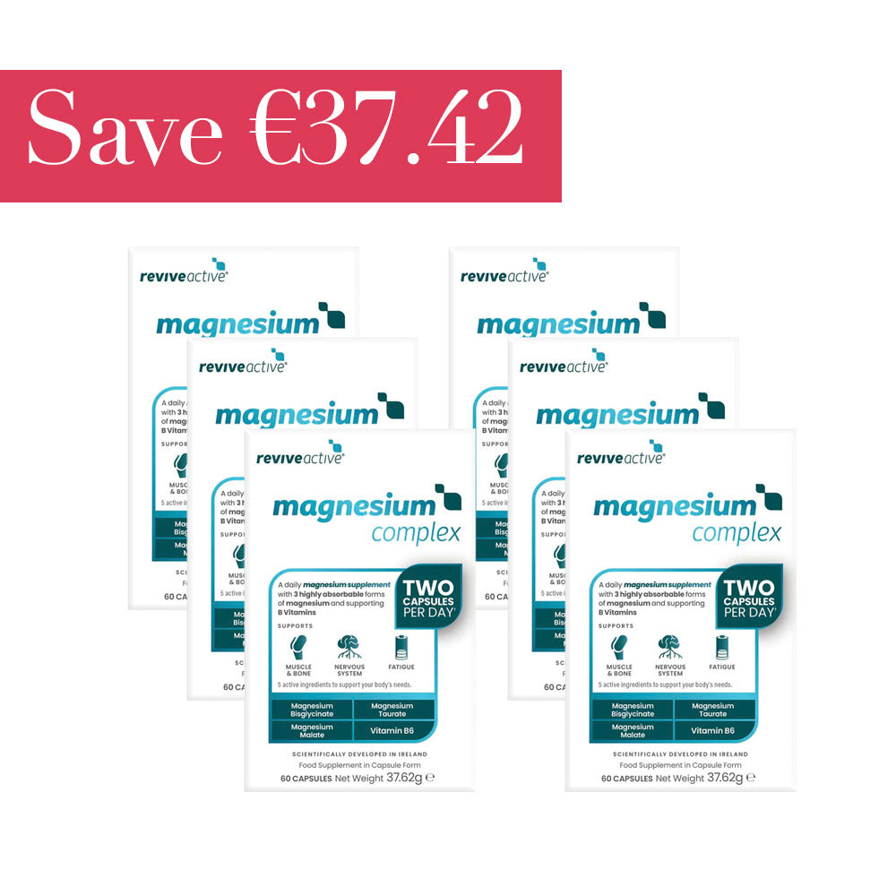 Revive Active Magnesium Complex 60 Capsules x6 Month Supply - Save €37.42