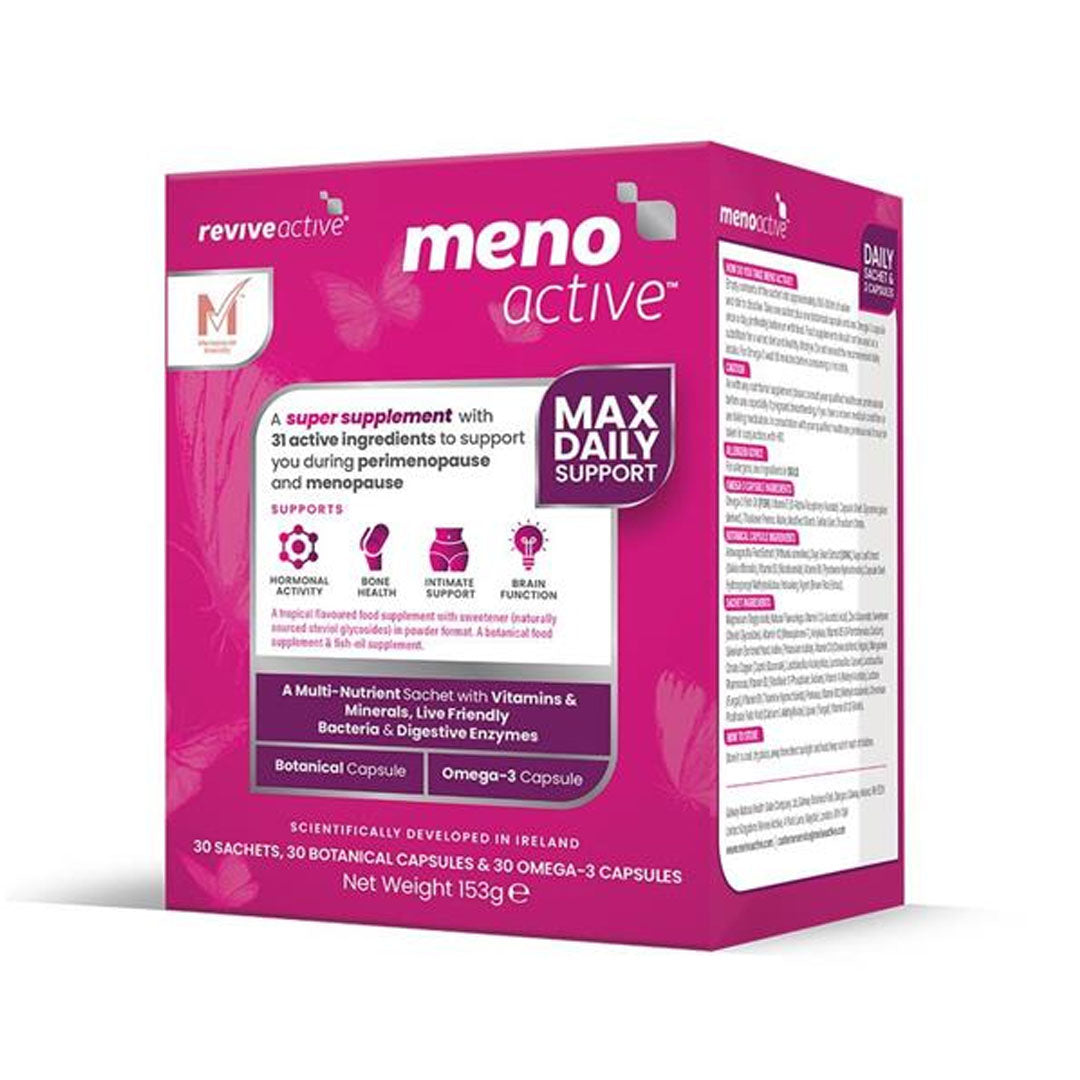 Revive Active Meno Active Max Support 30 Sachets, Capsules, Softgels