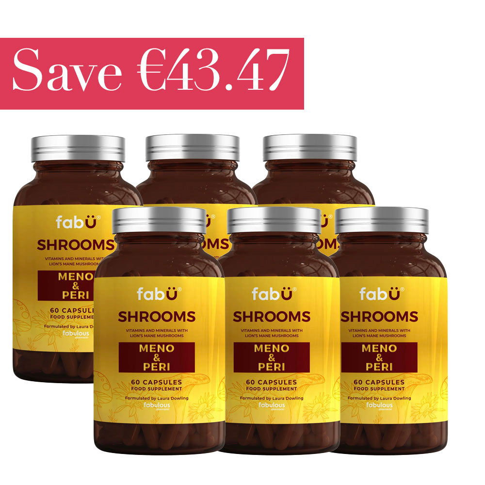 fabÜ Meno & Peri 60 Capsules x 6 Month Bundle - Save €43.47