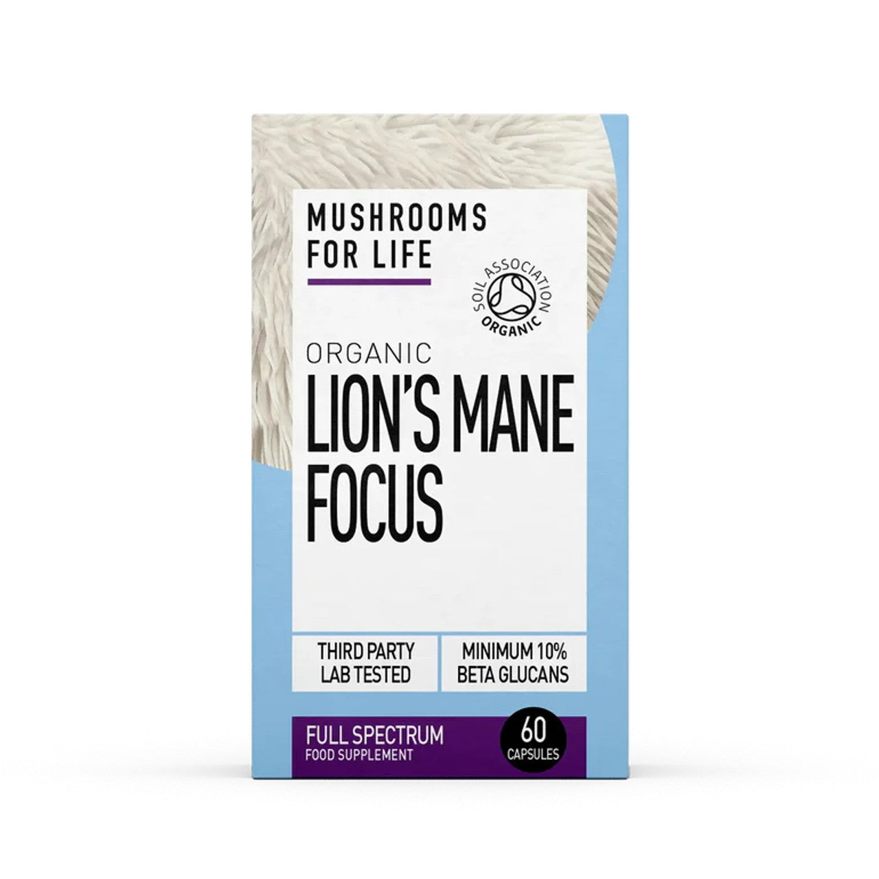 Mushrooms For Life Lion's Mane Focus 60caps