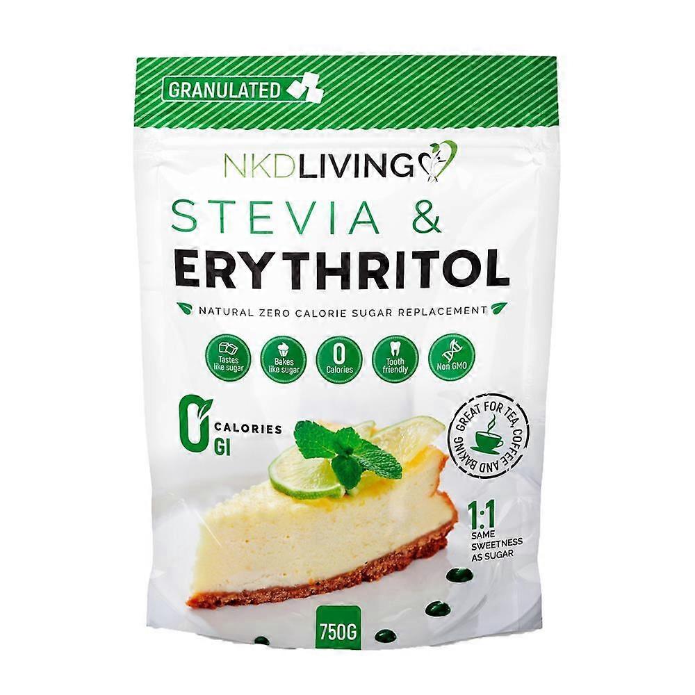 NKD Living Stevia & Erythritol 1:1 0 Calorie Sweetener 750g