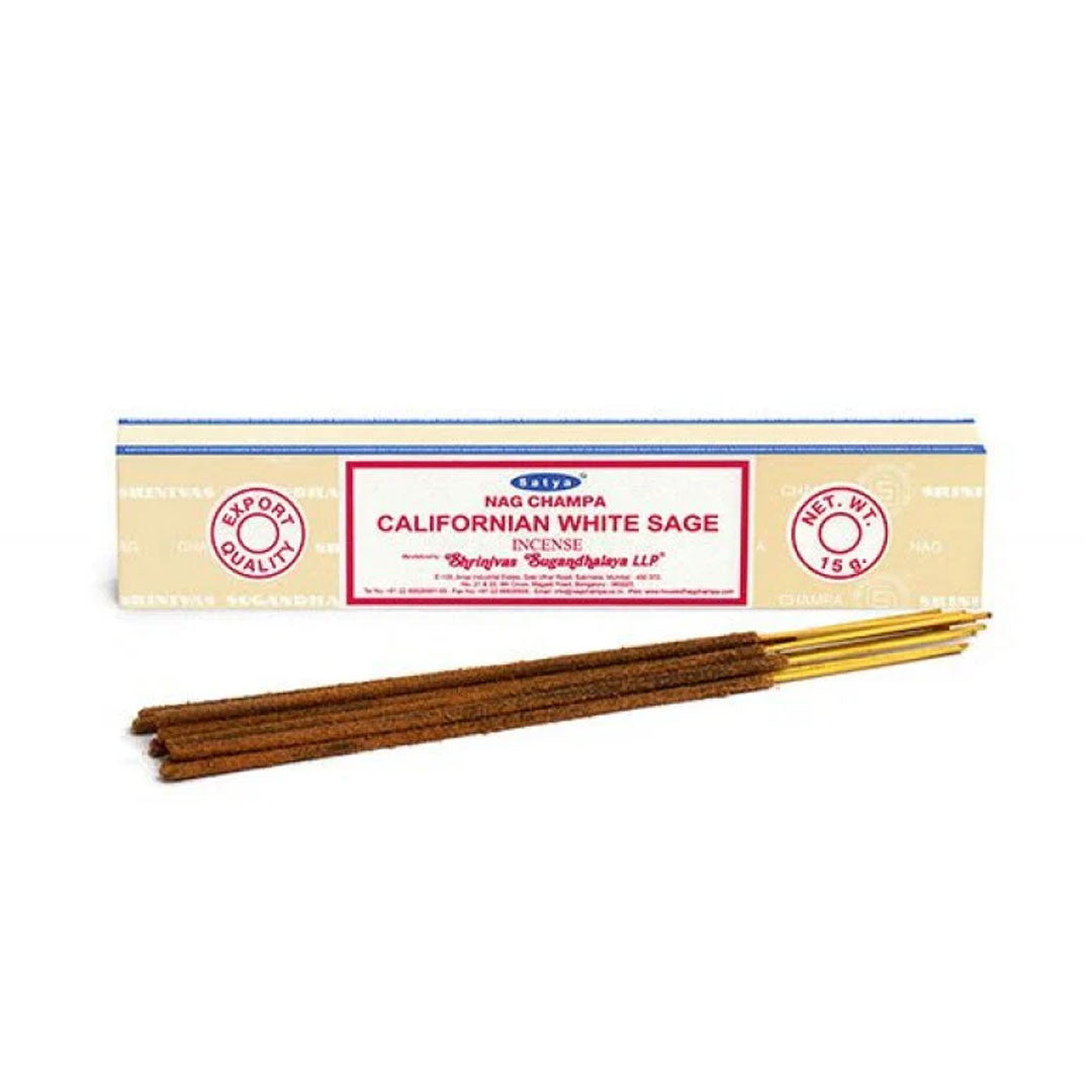 Nag Champa White Sage Incense 10-12 Sticks