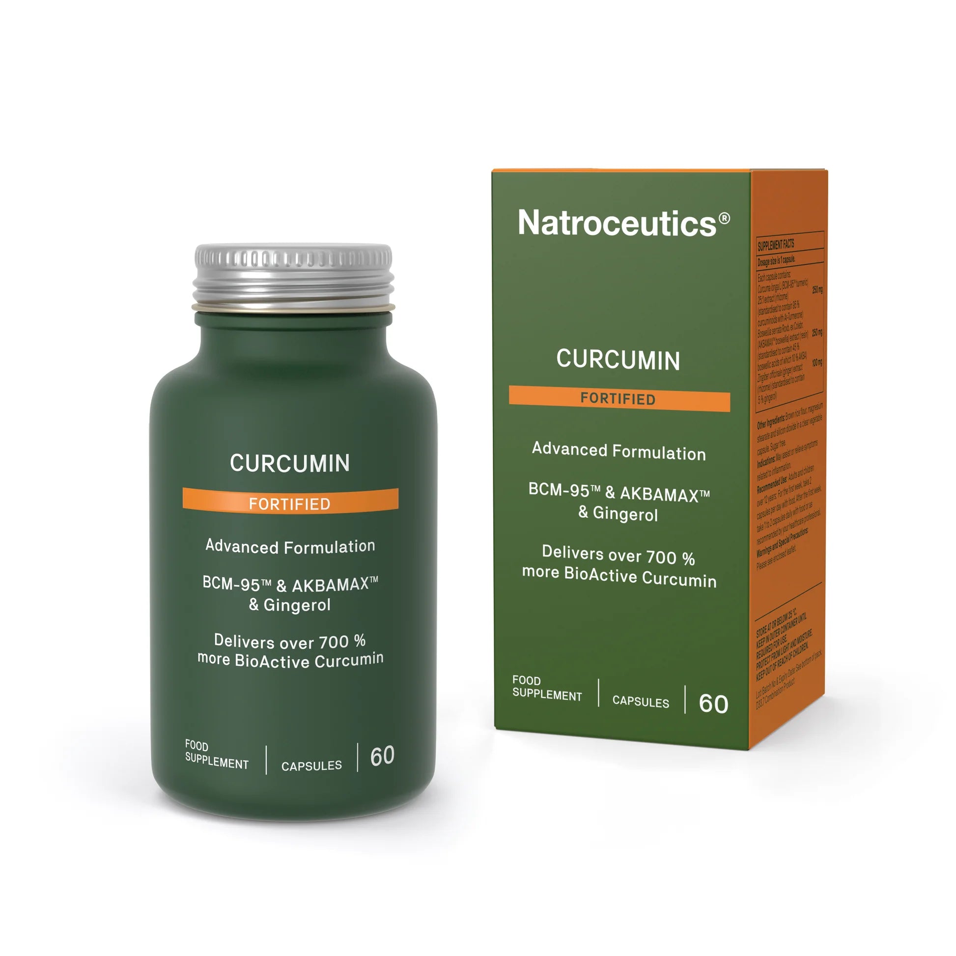 Natroceutics Curcumin Fortified 60 Capsules