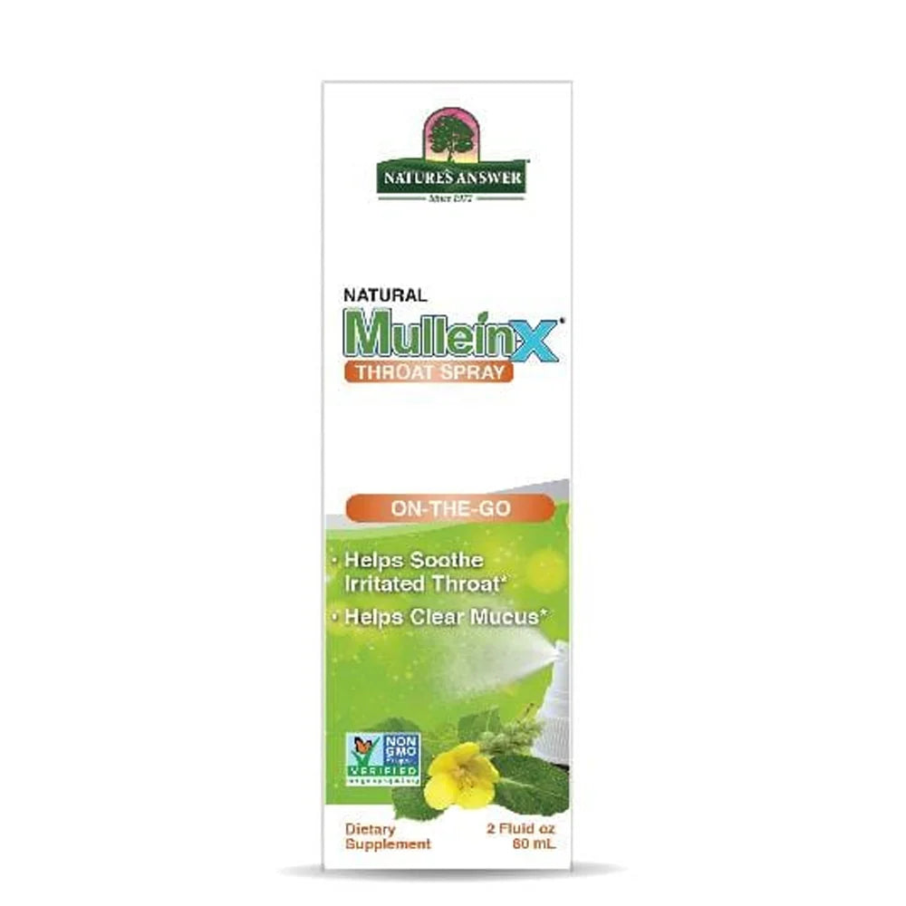 Nature's Answer Mullein-X Throat Spray 60ml