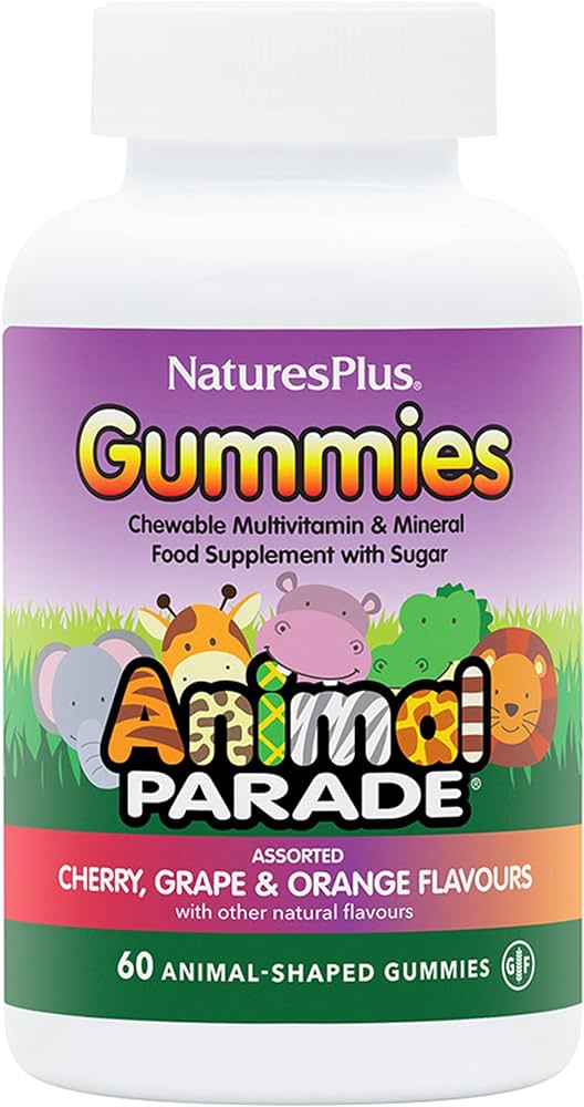 Natures Plus Animal Parade Assorted Gummies 60s